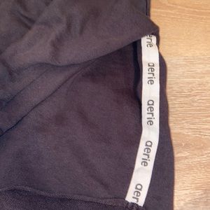 Aerie cropped pullover hoodie